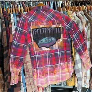 UPCYCLED flannel ft. Led Zeppelin